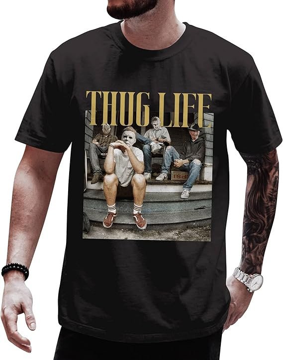 Butcher Shop Shirt - Camp Counselor Shirt - Scary Tshirts - Horror Characters Shirt - Halloween Movie T Shirt